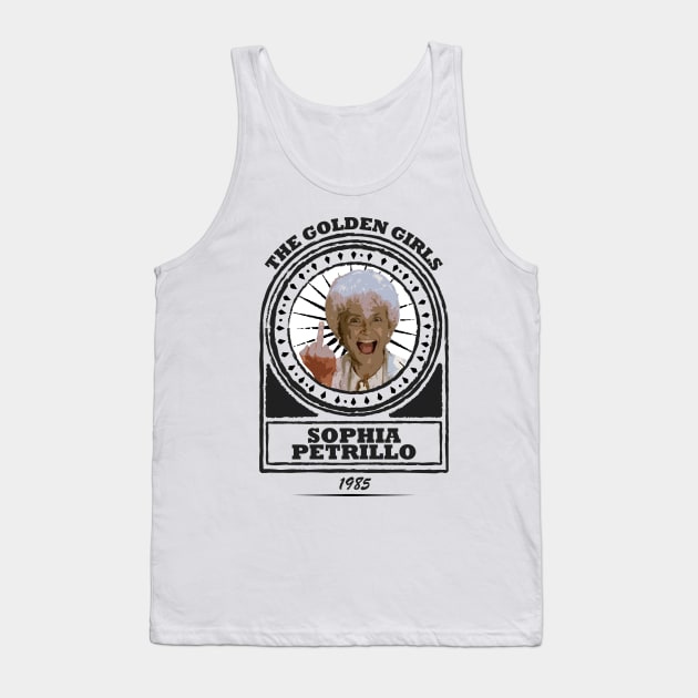 Sophia Petrillo - Middle Finger Tank Top by penCITRAan